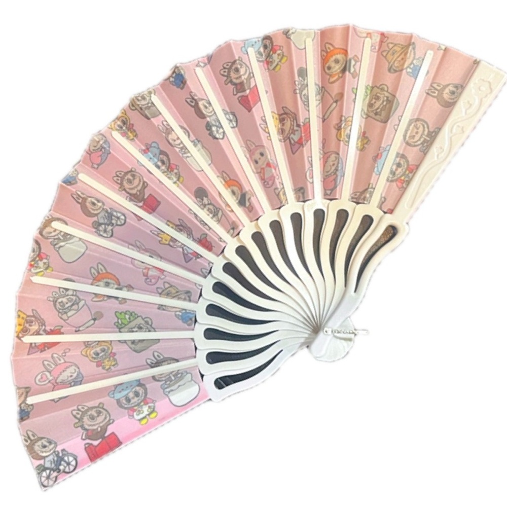 NWOT Labubu Folding Hand Fan - Picture 2 of 4